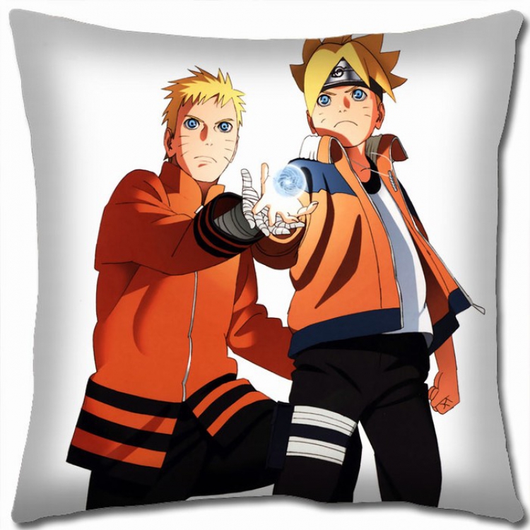 Naruto Double-sided full color Pillow Cushion 45X45CM H7-82 NO FILLING