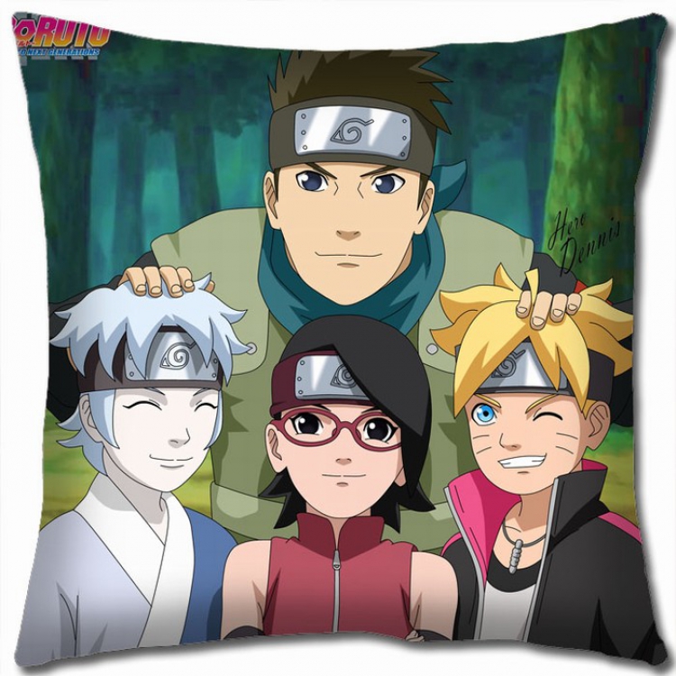 Naruto Double-sided full color Pillow Cushion 45X45CM H7-81 NO FILLING