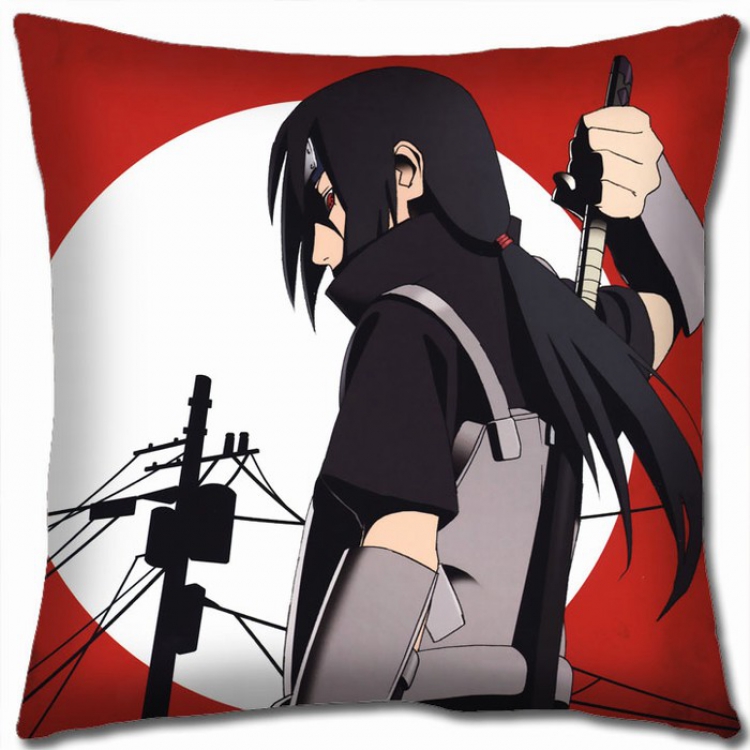 Naruto Double-sided full color Pillow Cushion 45X45CM H7-93 NO FILLING