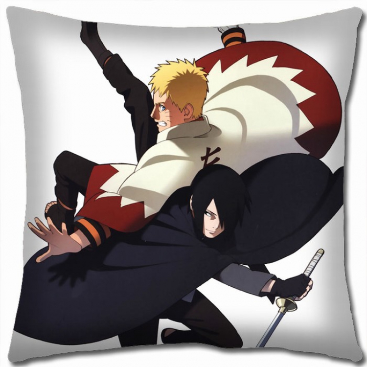 Naruto Double-sided full color Pillow Cushion 45X45CM H7-87 NO FILLING