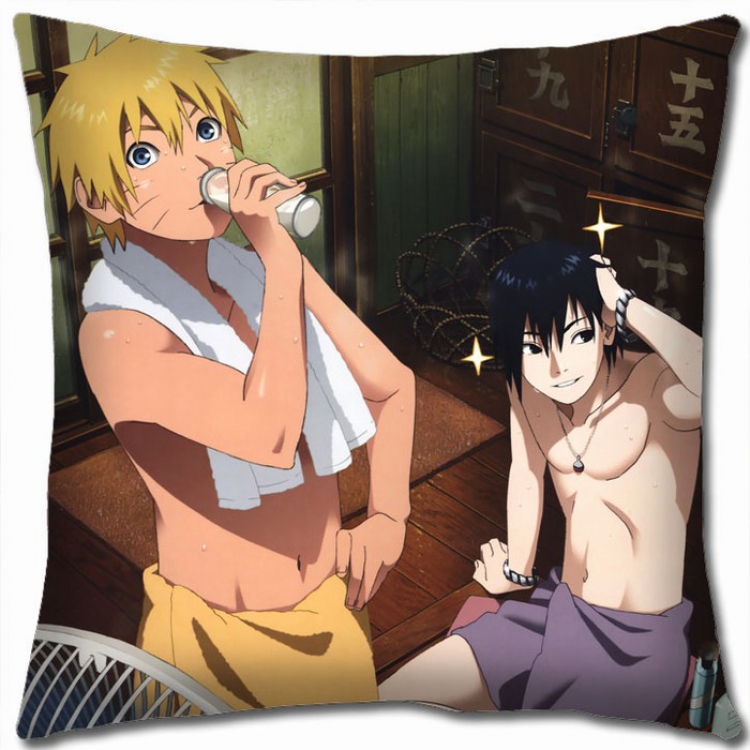 Naruto Double-sided full color Pillow Cushion 45X45CM H7-98 NO FILLING