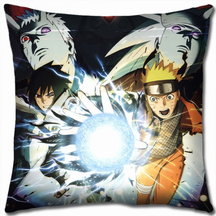 Naruto Double-sided full color Pillow Cushion 45X45CM H7-95 NO FILLING