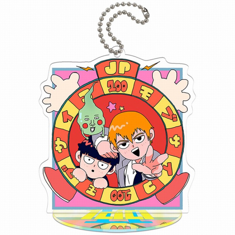 Mob Psycho 100 Q version Small Standing Plates Acrylic keychain pendant 9-10CM Style B