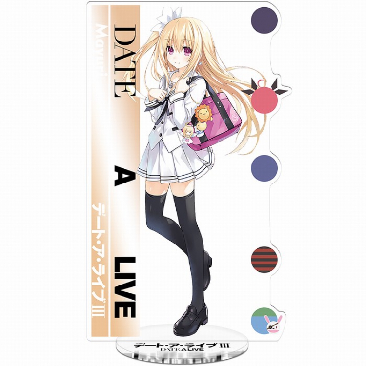 Date-A-Live Acrylic Standing Plates 21CM Style T