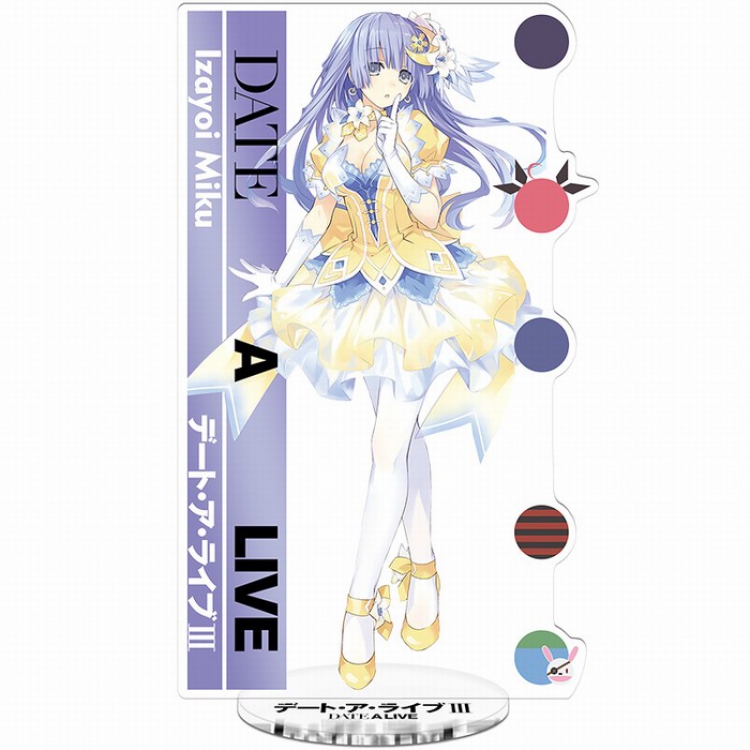 Date-A-Live Acrylic Standing Plates 21CM Style C