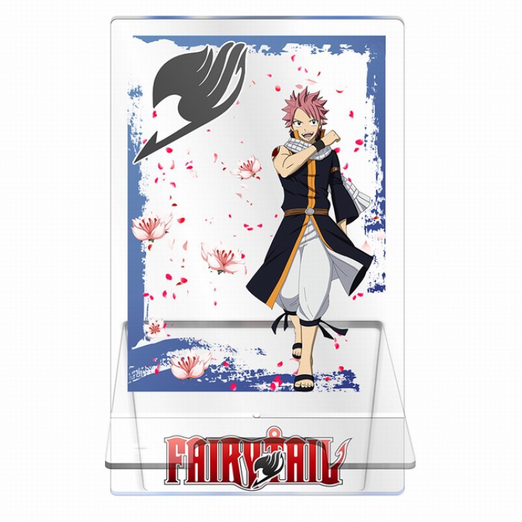 Fairy tail Transparent acrylic Mobile phone holder 13CM Style H