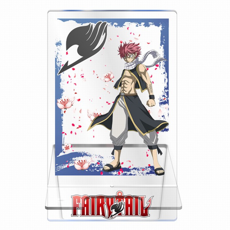 Fairy tail Transparent acrylic Mobile phone holder 13CM Style F