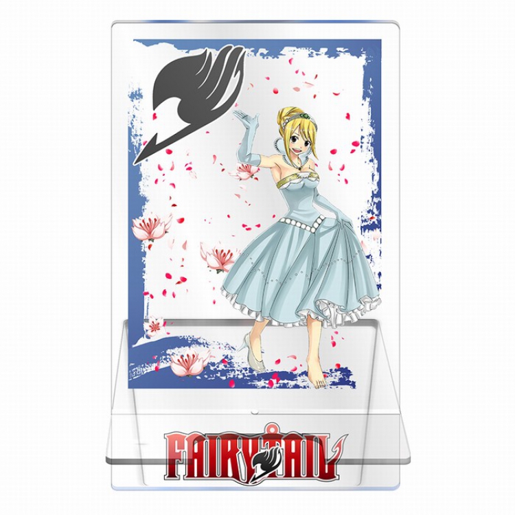 Fairy tail Transparent acrylic Mobile phone holder 13CM Style C