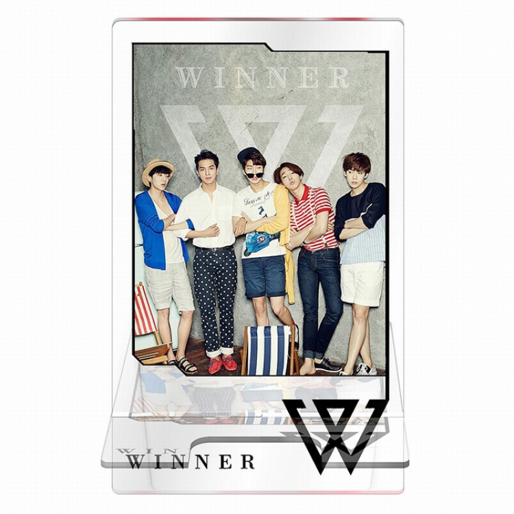 WINNER Around the star series Transparent acrylic Mobile phone holder 13CM Style C