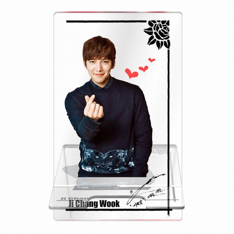 Around the star series Transparent acrylic Mobile phone holder 13CM Style C