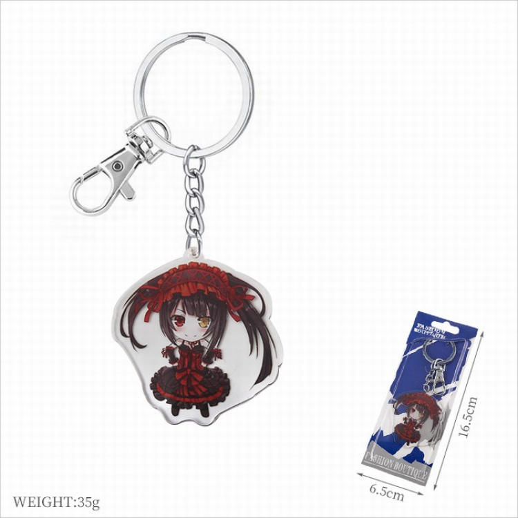Date-A-Live Key Chain Pendant Style A price for 5 pcs