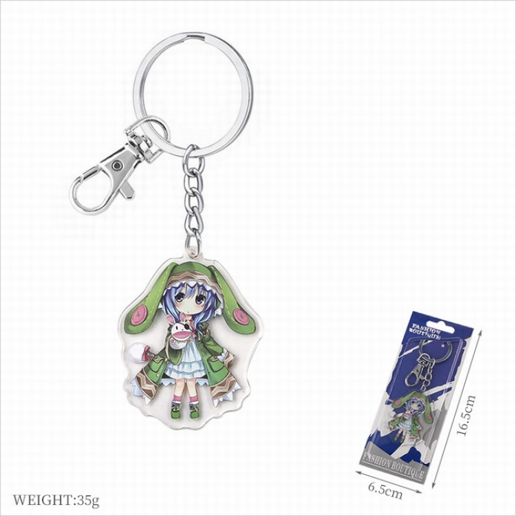 Date-A-Live Key Chain Pendant Style B price for 5 pcs