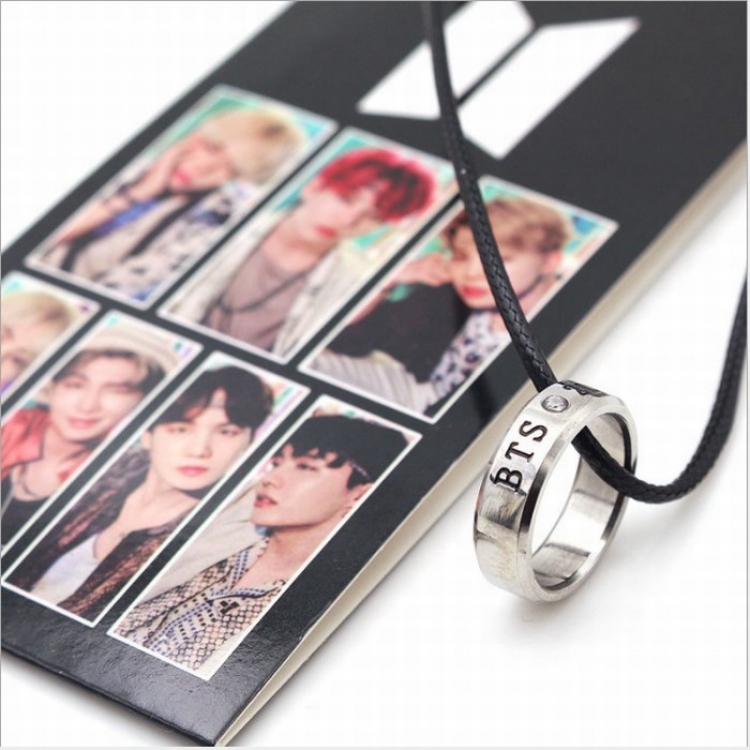 BTS Ring Necklace pendant price for 5 pcs Style H