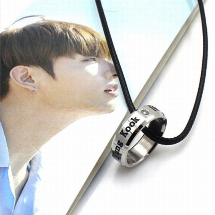BTS Ring Necklace pendant price for 5 pcs Style D