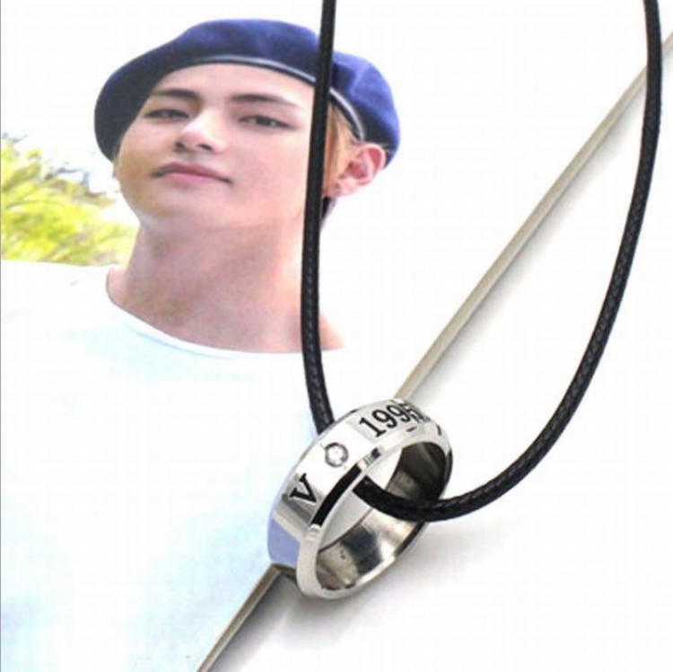 BTS Ring Necklace pendant price for 5 pcs Style A