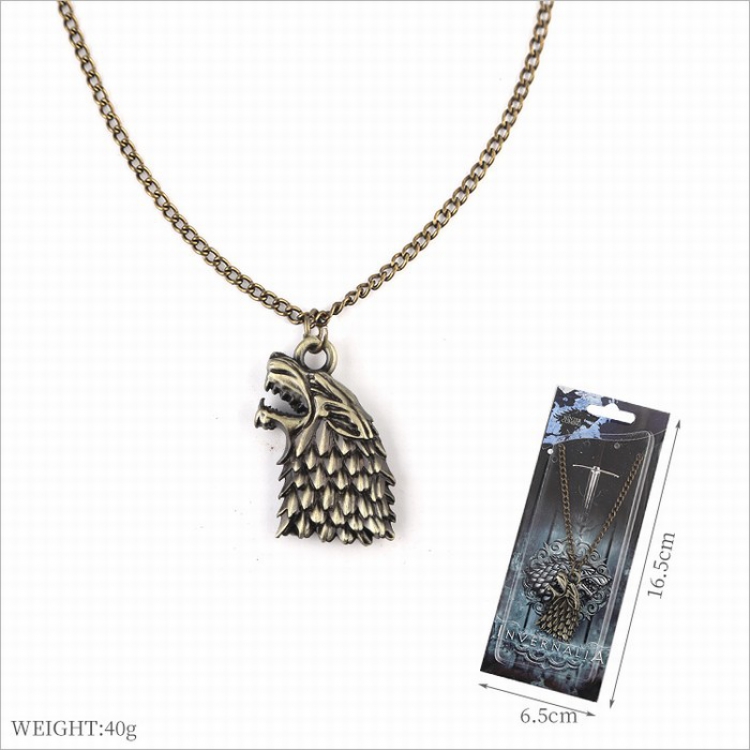 Game of Thrones Necklace Pendant Style E