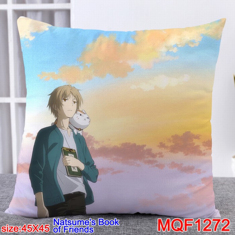 Natsume_Yuujintyou Double-sided full color Pillow Cushion 45X45CM MQF1272