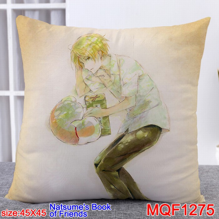 Natsume_Yuujintyou Double-sided full color Pillow Cushion 45X45CM MQF1275