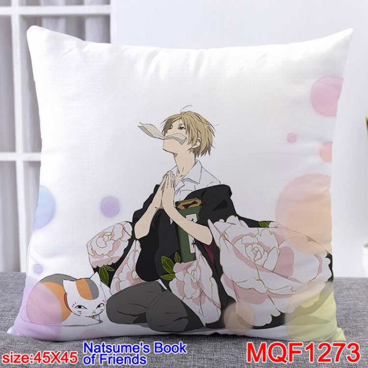 Natsume_Yuujintyou Double-sided full color Pillow Cushion 45X45CM MQF1273