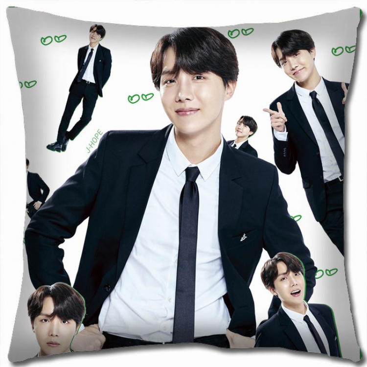 BTS BT21 Double-sided full color Pillow Cushion 45X45CM BS-140 NO FILLING