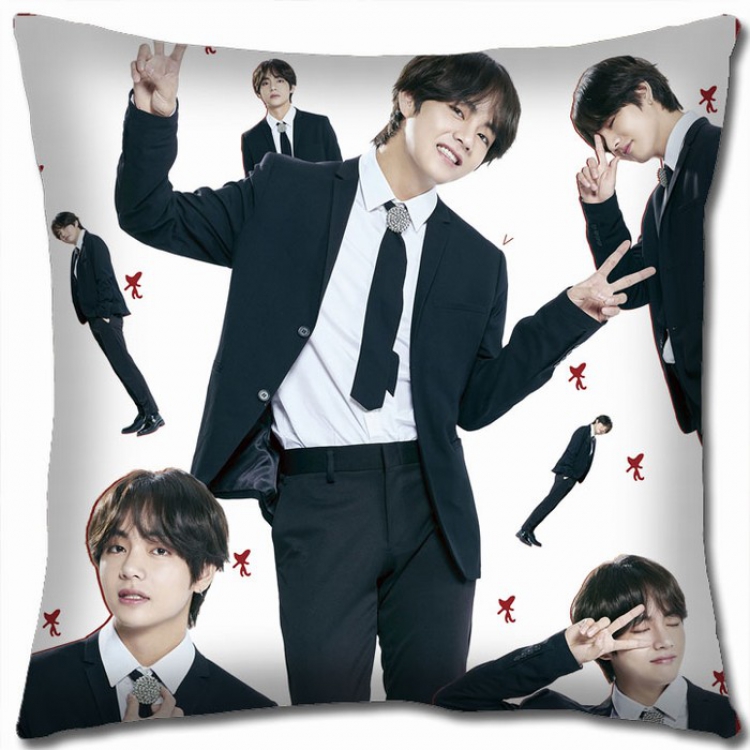 BTS BT21 Double-sided full color Pillow Cushion 45X45CM BS-144 NO FILLING