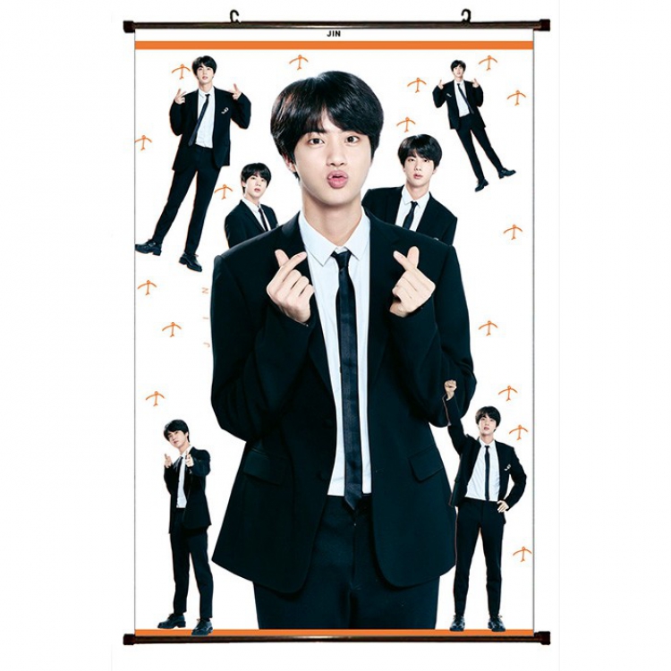 BTS Plastic pole cloth painting Wall Scroll 60X90CM preorder 3 days BS-190 NO FILLING