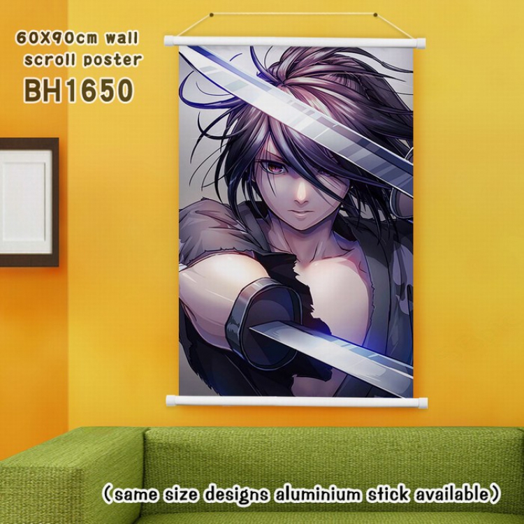 Dororo White plastic rod painting Wall Scroll 60X90CM BH1650