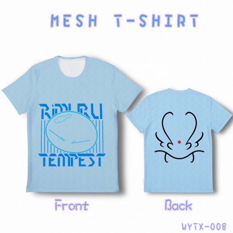 That Time I Got Reincarnated as a Slime Full color mesh T-shirt short sleeve 10 sizes from XS to XXXXXL WYTX008