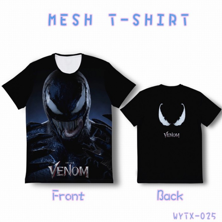 venom Full color mesh T-shirt short sleeve 10 sizes from XS to XXXXXL WYTX025