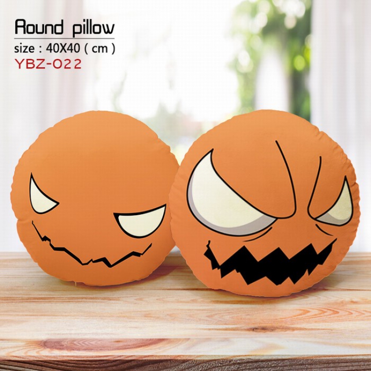 Shield of the brave Full Color Fine plush round pillow 40X40CM YBZ022