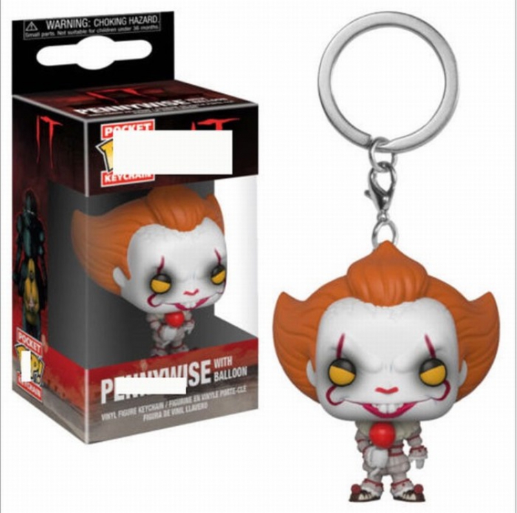 FUNKO-POP It Boxed Figure Keychain pendant 4CM 0.04KG Style C