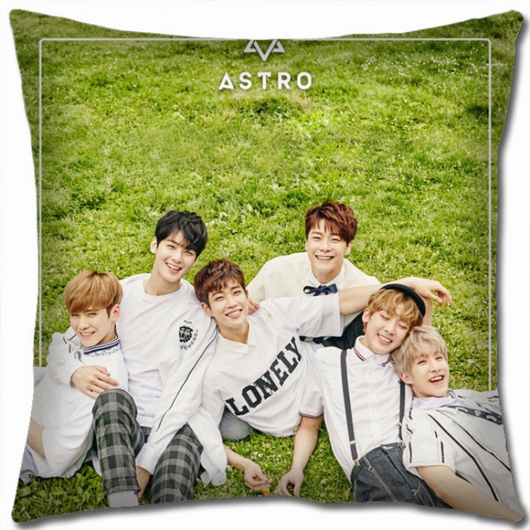 Astro Korean star combination Double-sided full color Pillow Cushion 45X45CM AS-12 NO FILLING