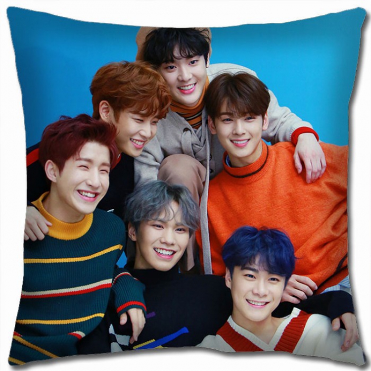 Astro Korean star combination Double-sided full color Pillow Cushion 45X45CM AS-11 NO FILLING