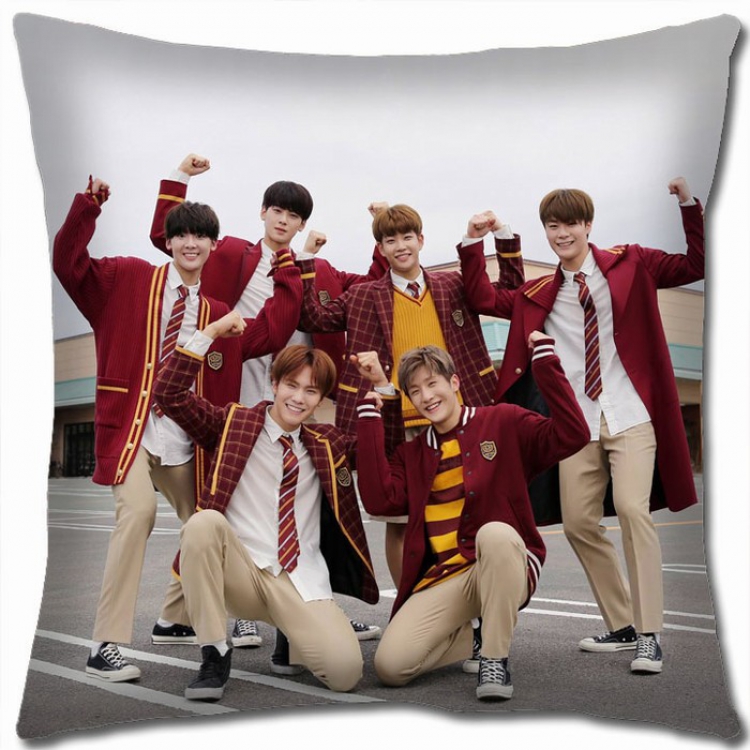Astro Korean star combination Double-sided full color Pillow Cushion 45X45CM AS-14 NO FILLING