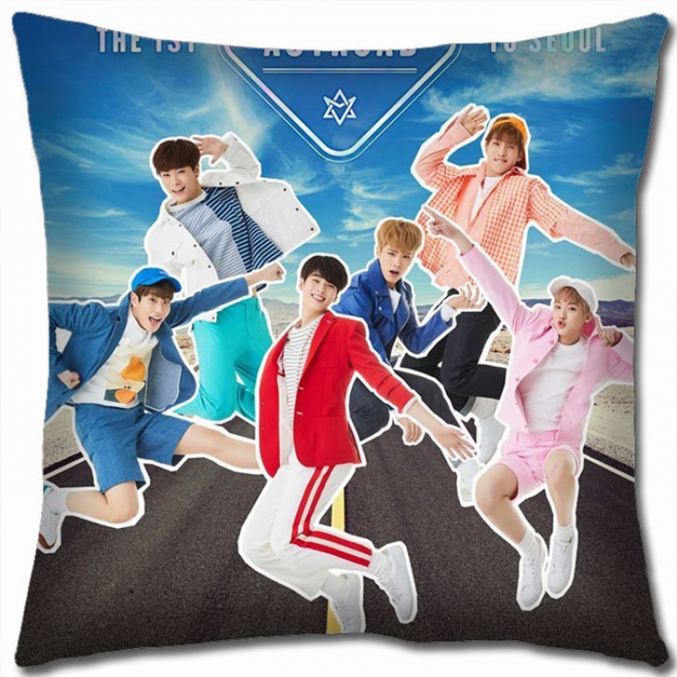Astro Korean star combination Double-sided full color Pillow Cushion 45X45CM AS-5 NO FILLING