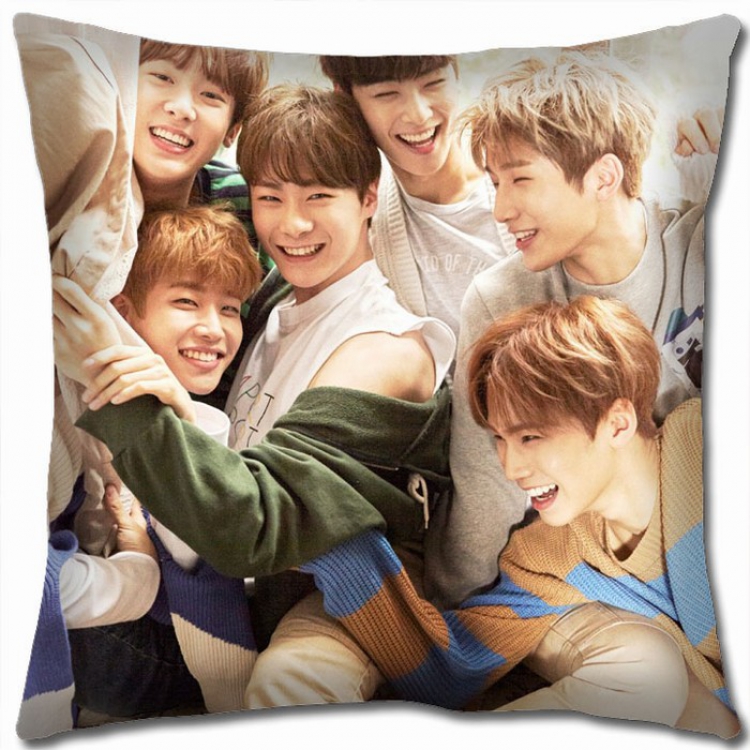Astro Korean star combination Double-sided full color Pillow Cushion 45X45CM AS-9 NO FILLING