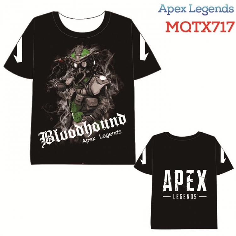 Apex Legends Full color printed short sleeve t-shirt 10 sizes from XXS to XXXXXL MQTX717