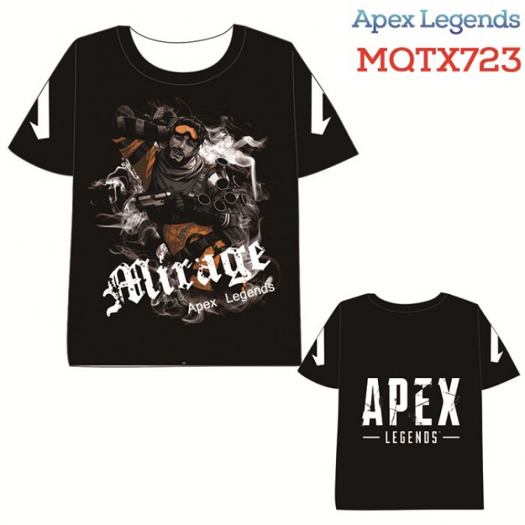 Apex Legends Full color printed short sleeve t-shirt 10 sizes from XXS to XXXXXL MQTX723