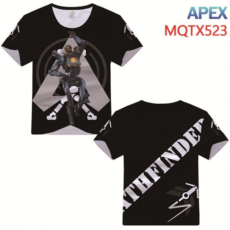 Apex Legends Full color printed short sleeve t-shirt 10 sizes from XXS to XXXXXL MQTX523