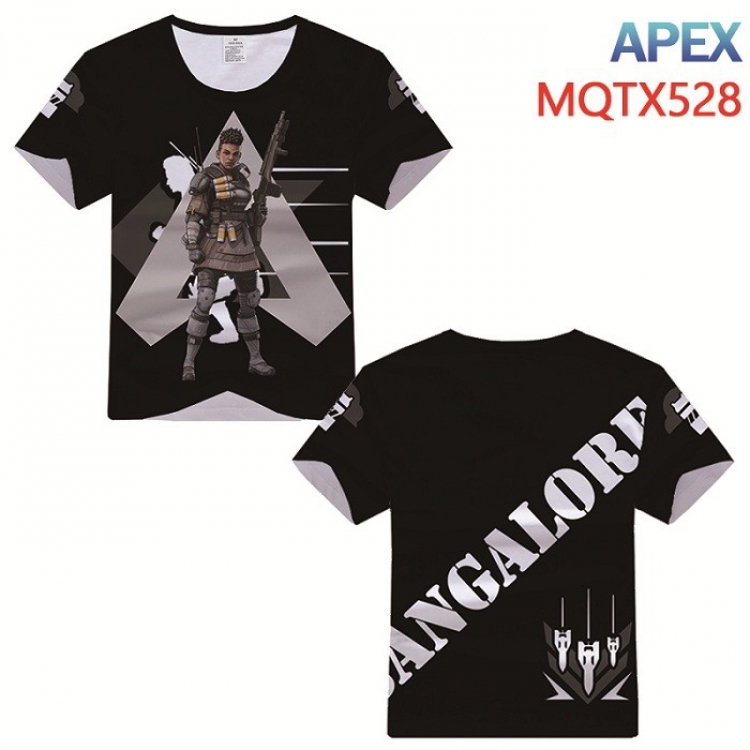 Apex Legends Full color printed short sleeve t-shirt 10 sizes from XXS to XXXXXL MQTX528