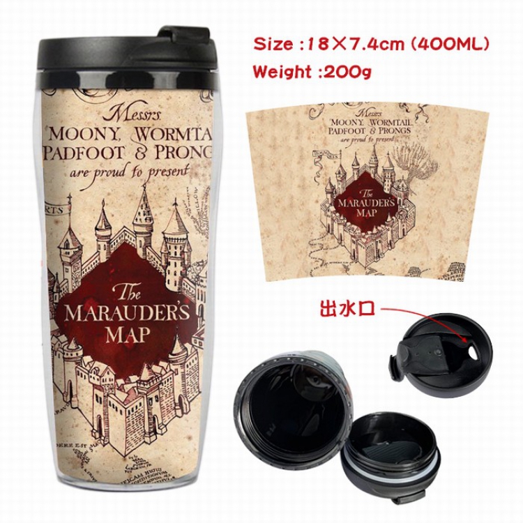 Harry Potter Starbucks Leakproof Insulation cup Kettle 7.4X18CM 400ML Style B