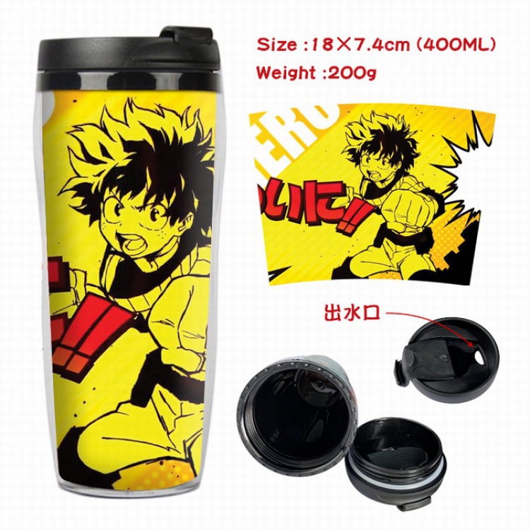 My Hero Academia Starbucks Leakproof Insulation cup Kettle 7.4X18CM 400ML Style C