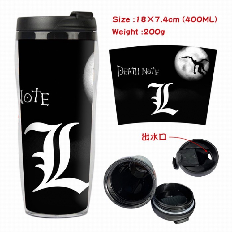 Death note Starbucks Leakproof Insulation cup Kettle 7.4X18CM 400ML Style B