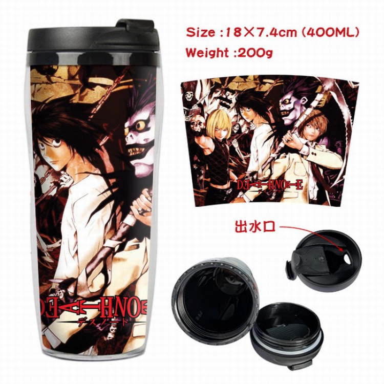 Death note Starbucks Leakproof Insulation cup Kettle 7.4X18CM 400ML Style A