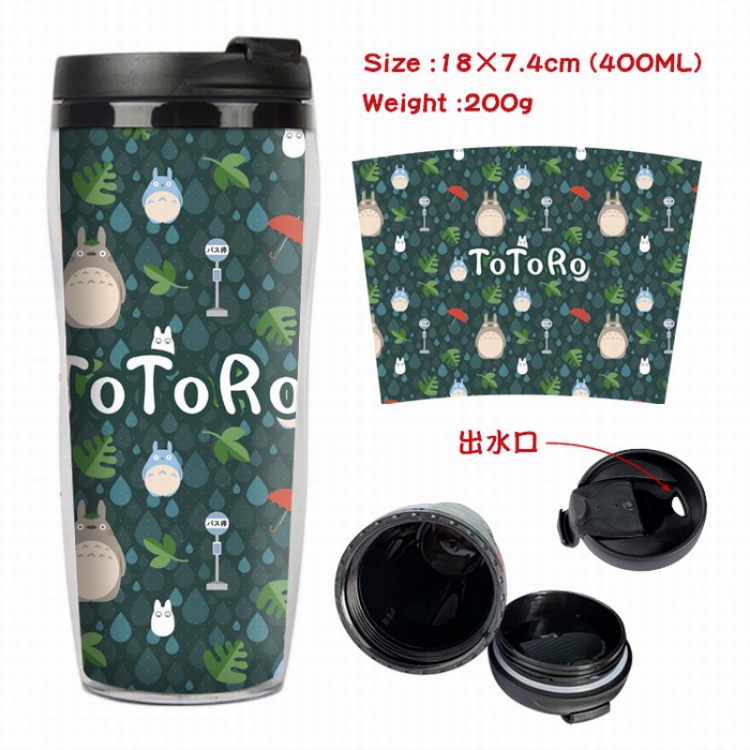 TOTORO Starbucks Leakproof Insulation cup Kettle 7.4X18CM 400ML Style A