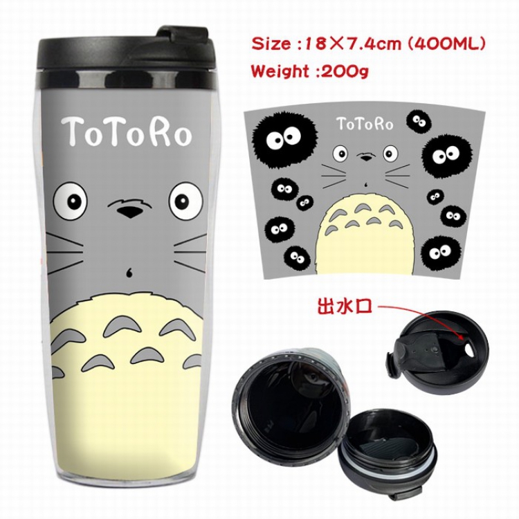 TOTORO Starbucks Leakproof Insulation cup Kettle 7.4X18CM 400ML Style C