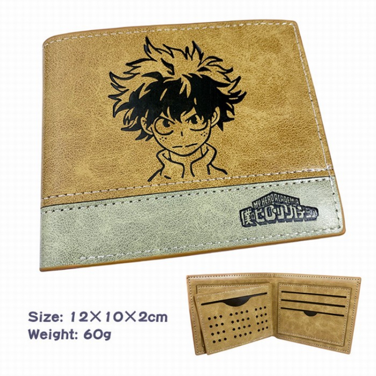 My Hero Academia PU two-fold wallet Purse Style B