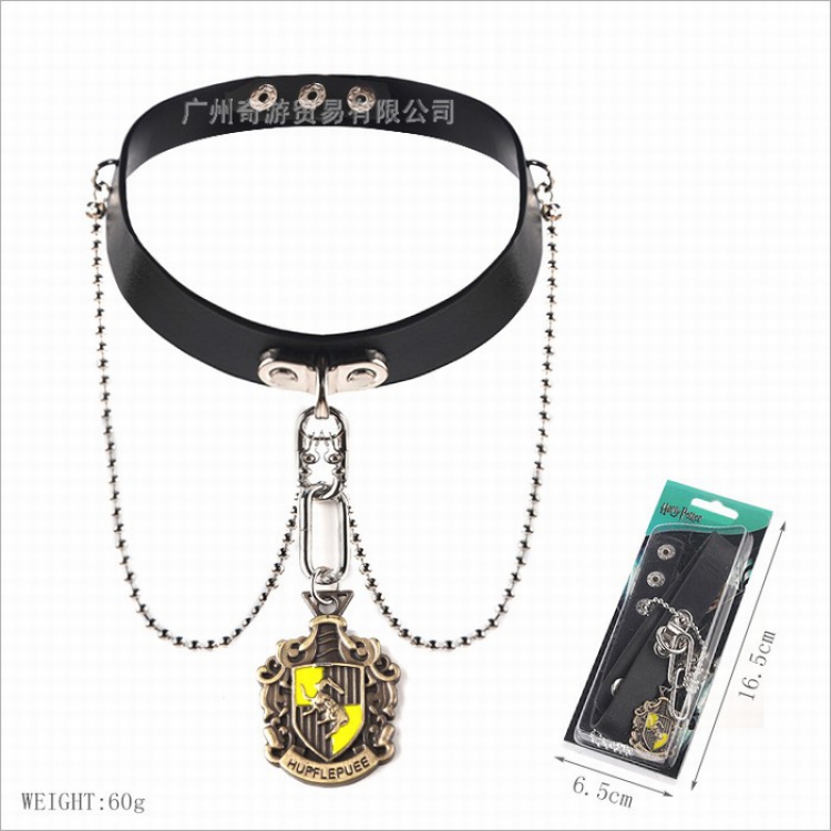 Harry Potter Anime leather collar necklace 60G Style C