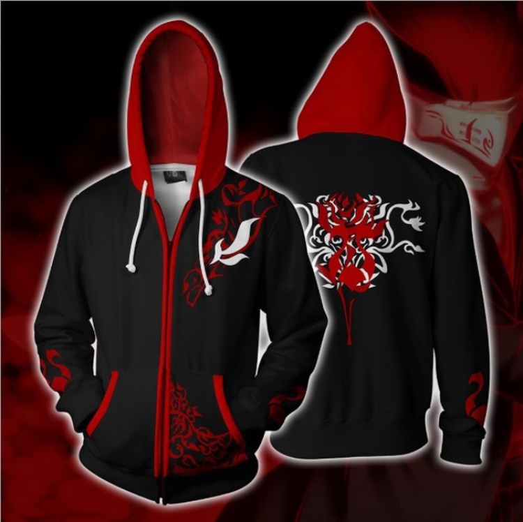 RWBY Sports zipper long sleeve jacket hip hop sweater Hoodie M-L-XL-XXL-XXXL price for 2 pcs preorder 3 days