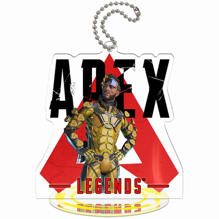 Apex Legends Acrylic Standing Plates Keychain pendant 9-10CM Style G